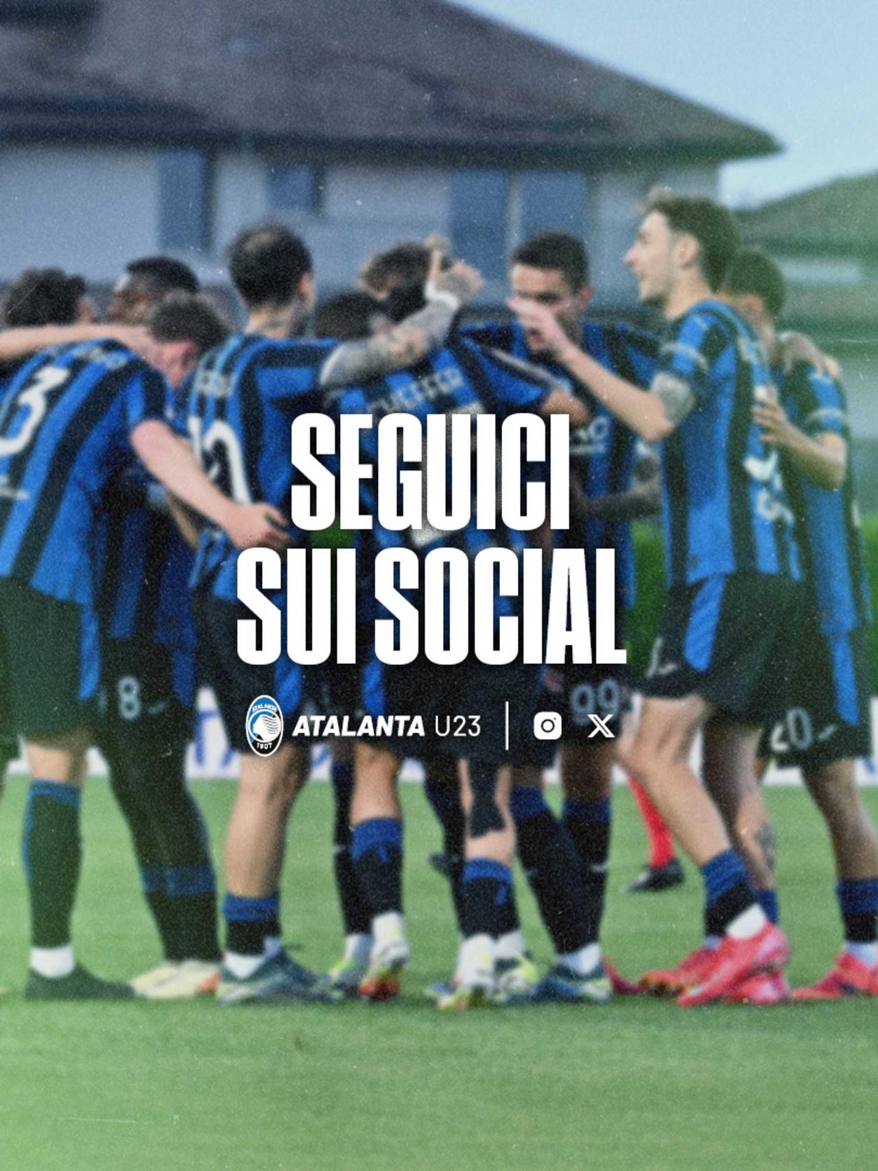 Segui l'Atalanta Under 23 sui social