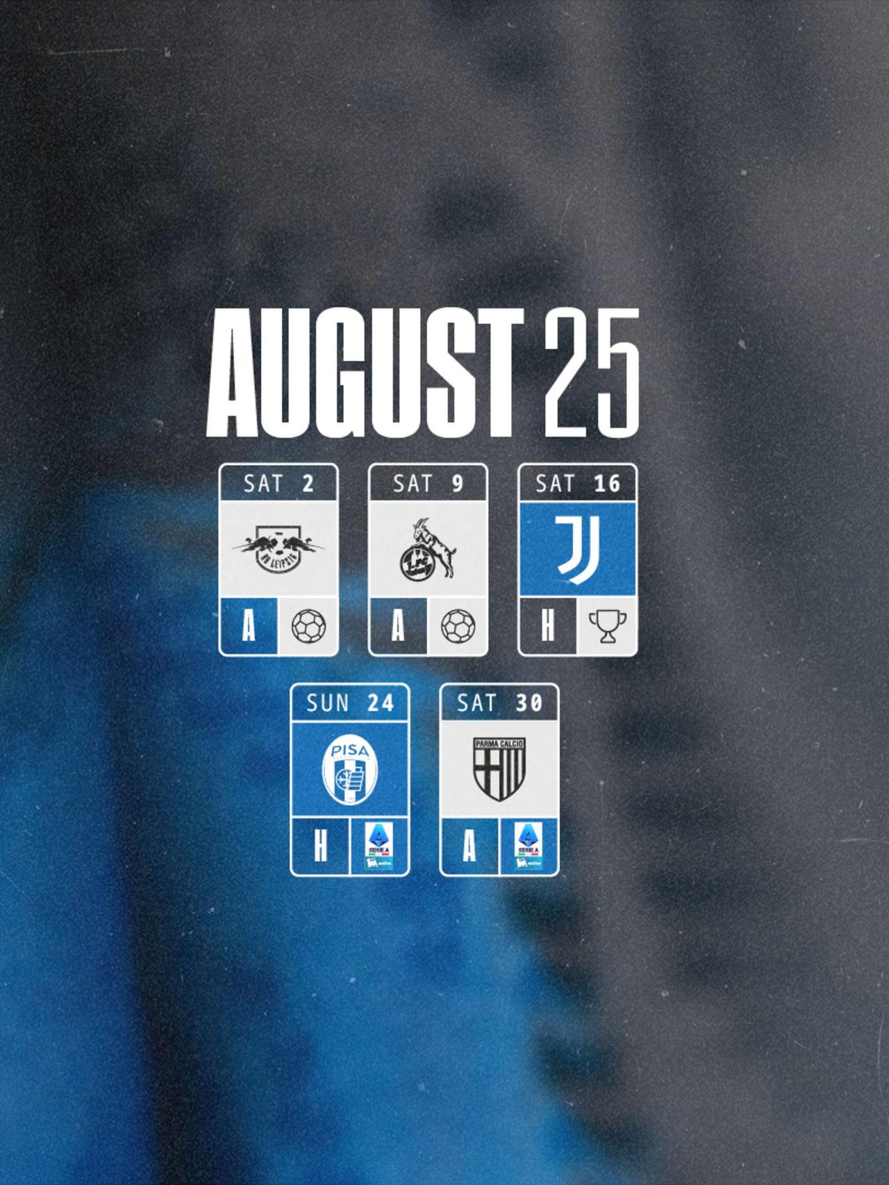 Gli impegni del mese, agosto