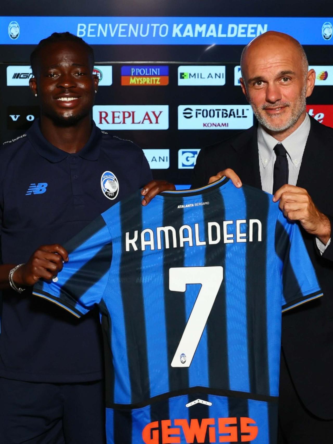 La presentazione ufficiale di Kamaldeen Sulemana