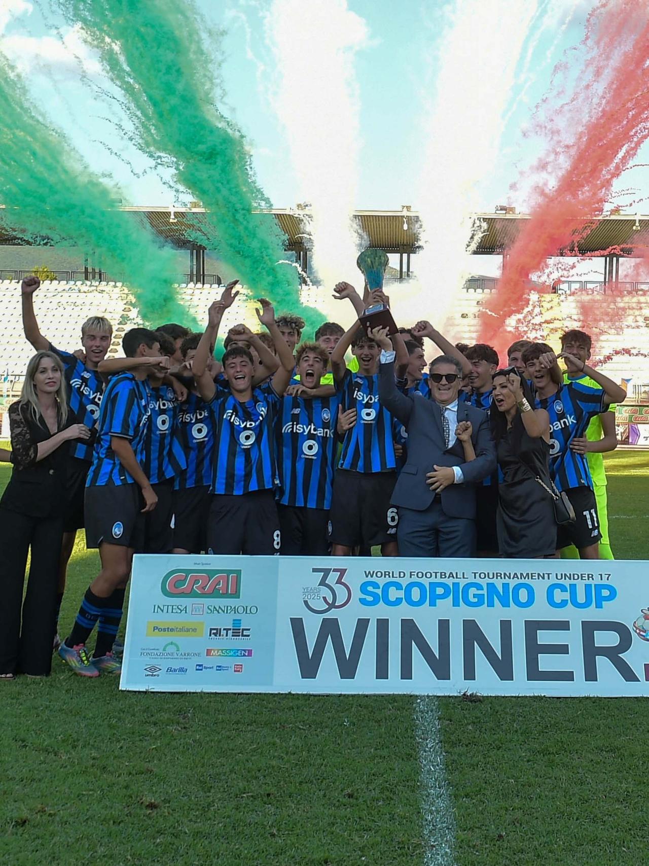 L'U17 vince la Scopigno Cup
