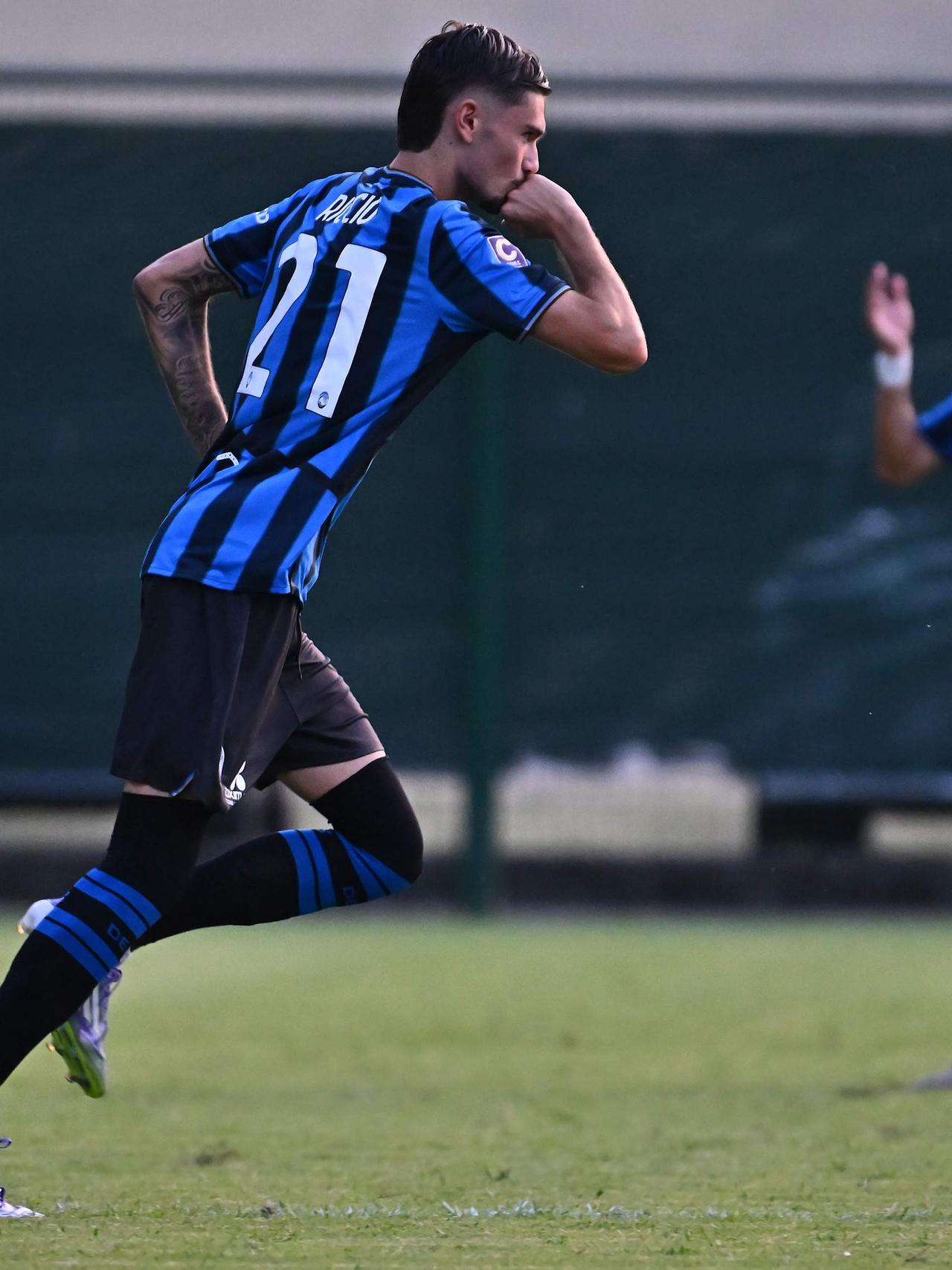 Riccio a segno con l'Italia U20