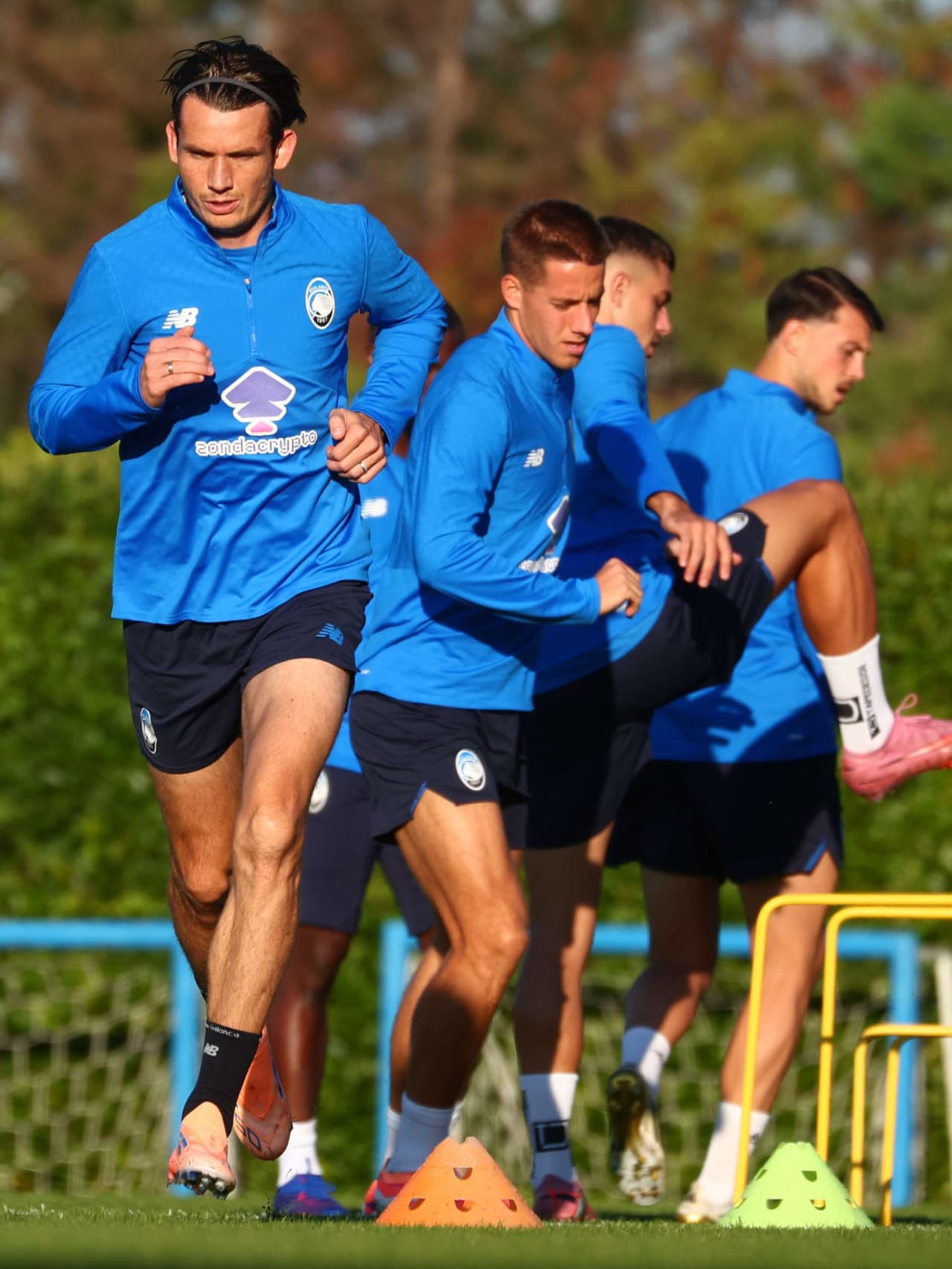 Allenamento mattutino al Centro Bortolotti