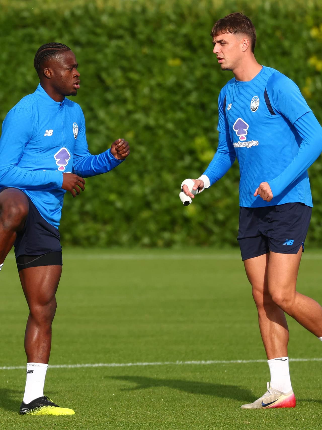 Allenamento mattutino al Centro Bortolotti