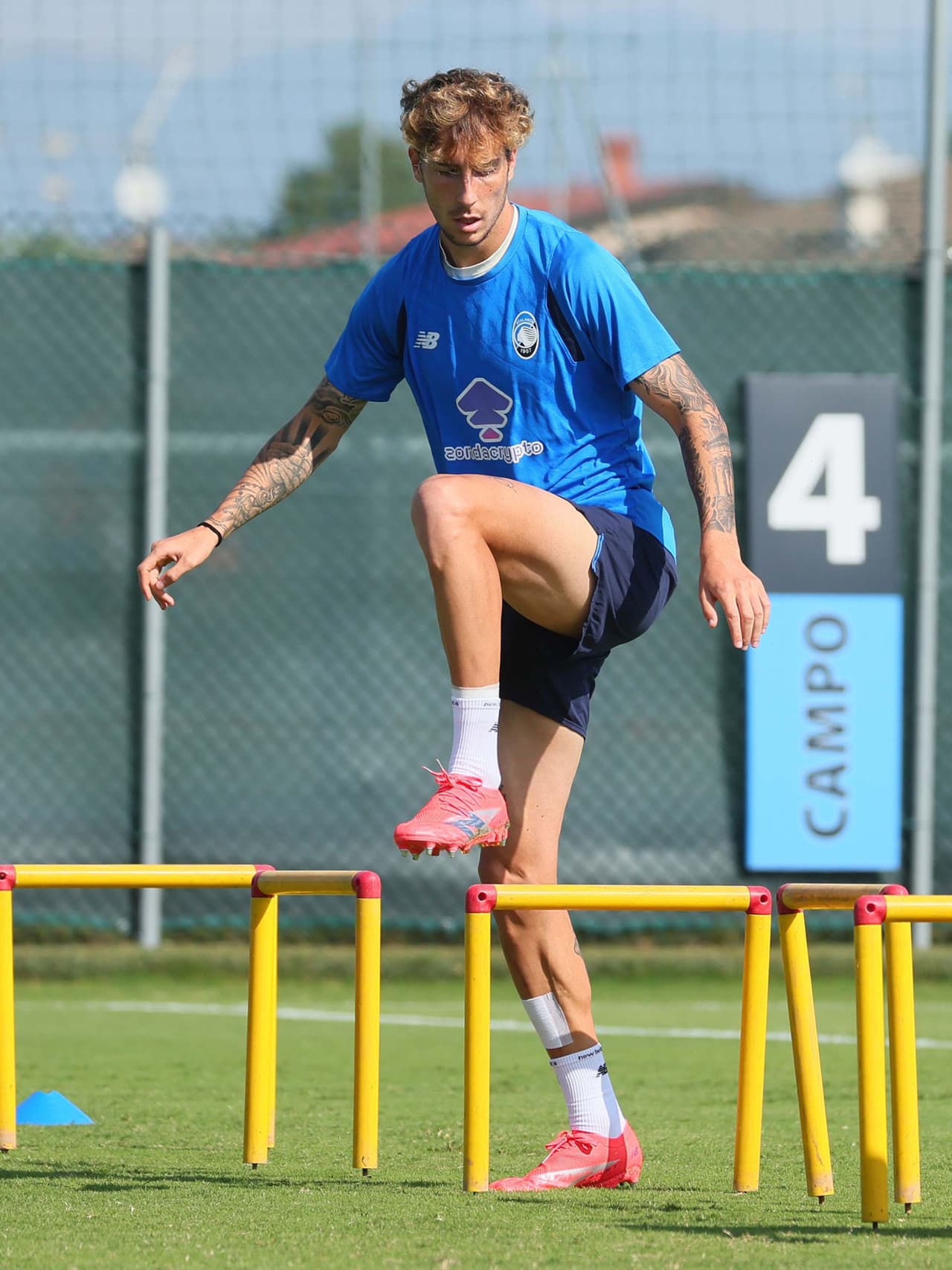 Allenamento mattutino al Centro Bortolotti