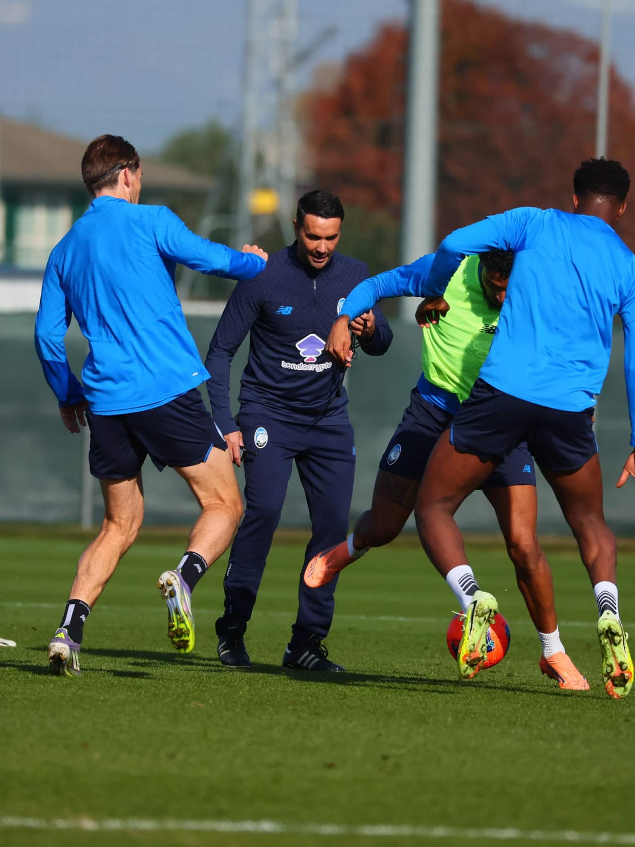 Mister Palladino dirige il suo primo allenamento a Zingonia: la photogallery