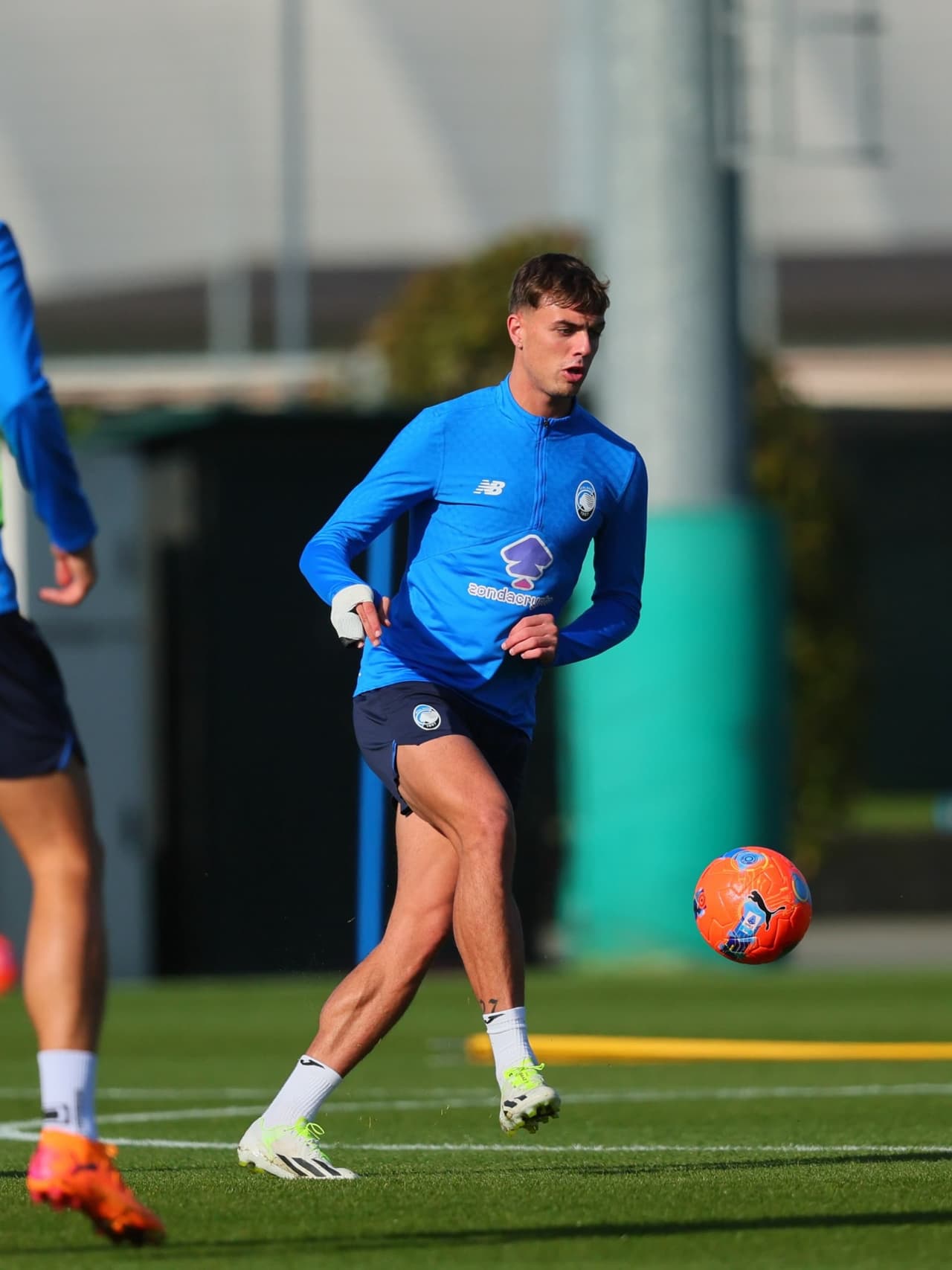 Allenamento al mattino per i nerazzurri a Zingonia