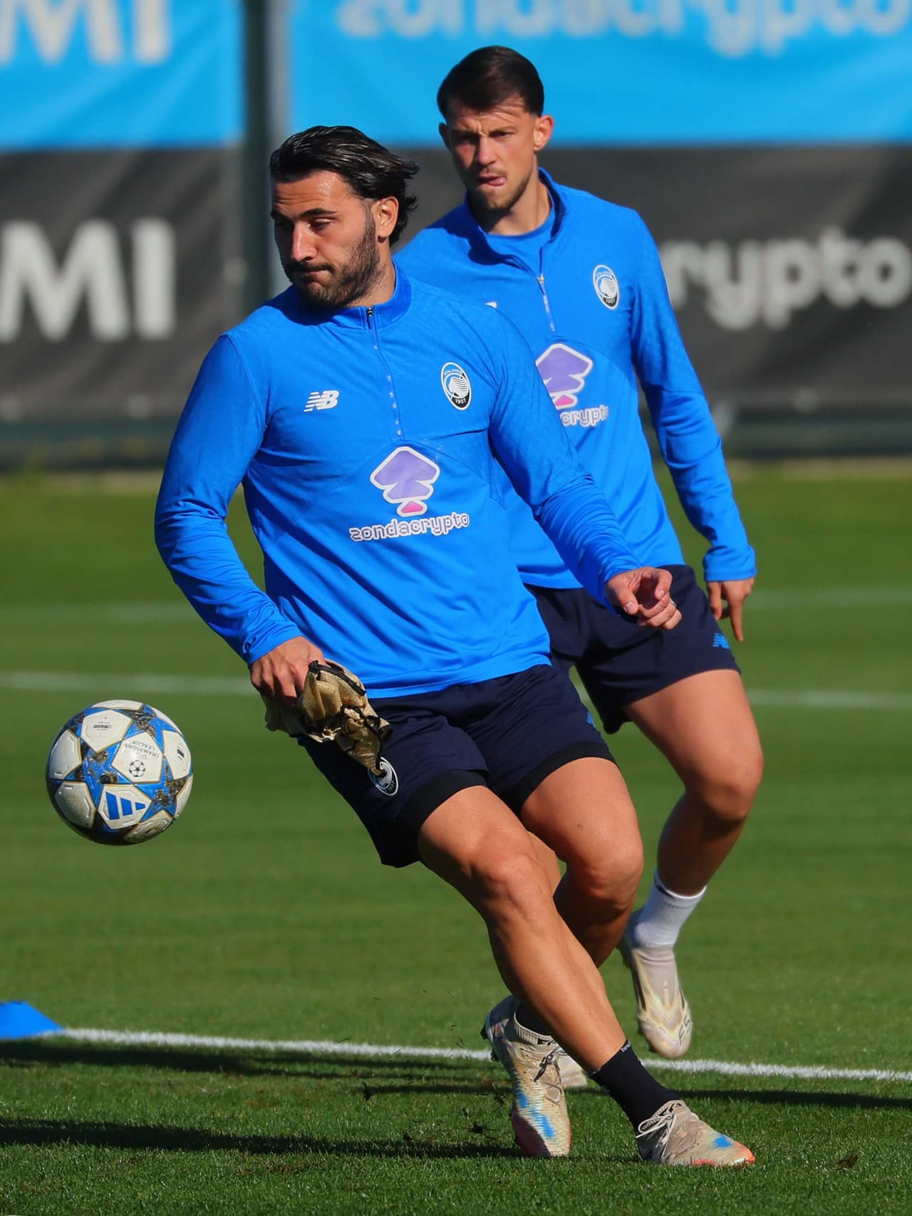 Seduta mattutina per iniziare a preparare il match a Francoforte