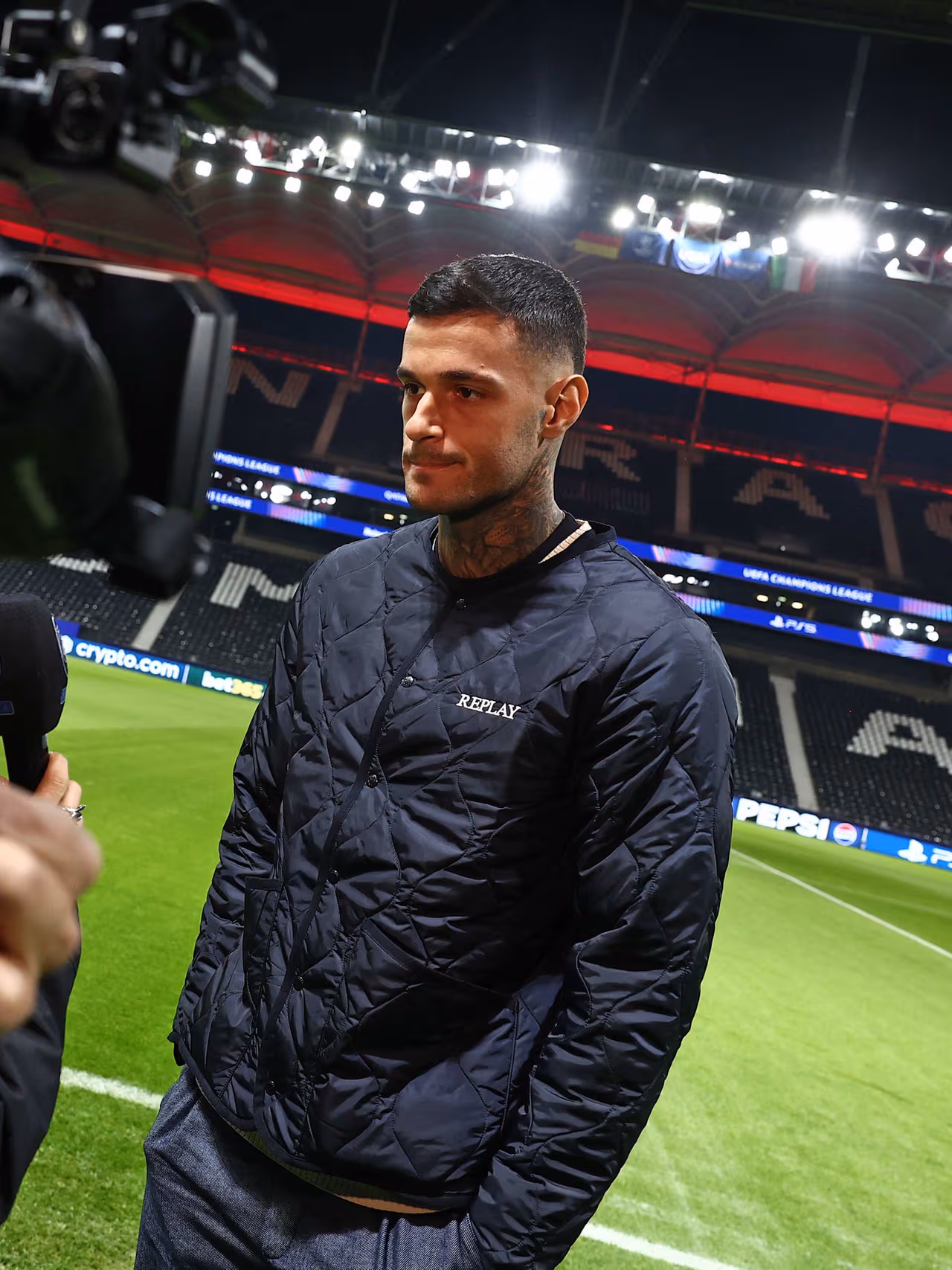 Eintracht Francoforte-Atalanta, Gianluca Scamacca: "Mi aspetto una partita fisica e tosta" | UCL MD5 League Phase