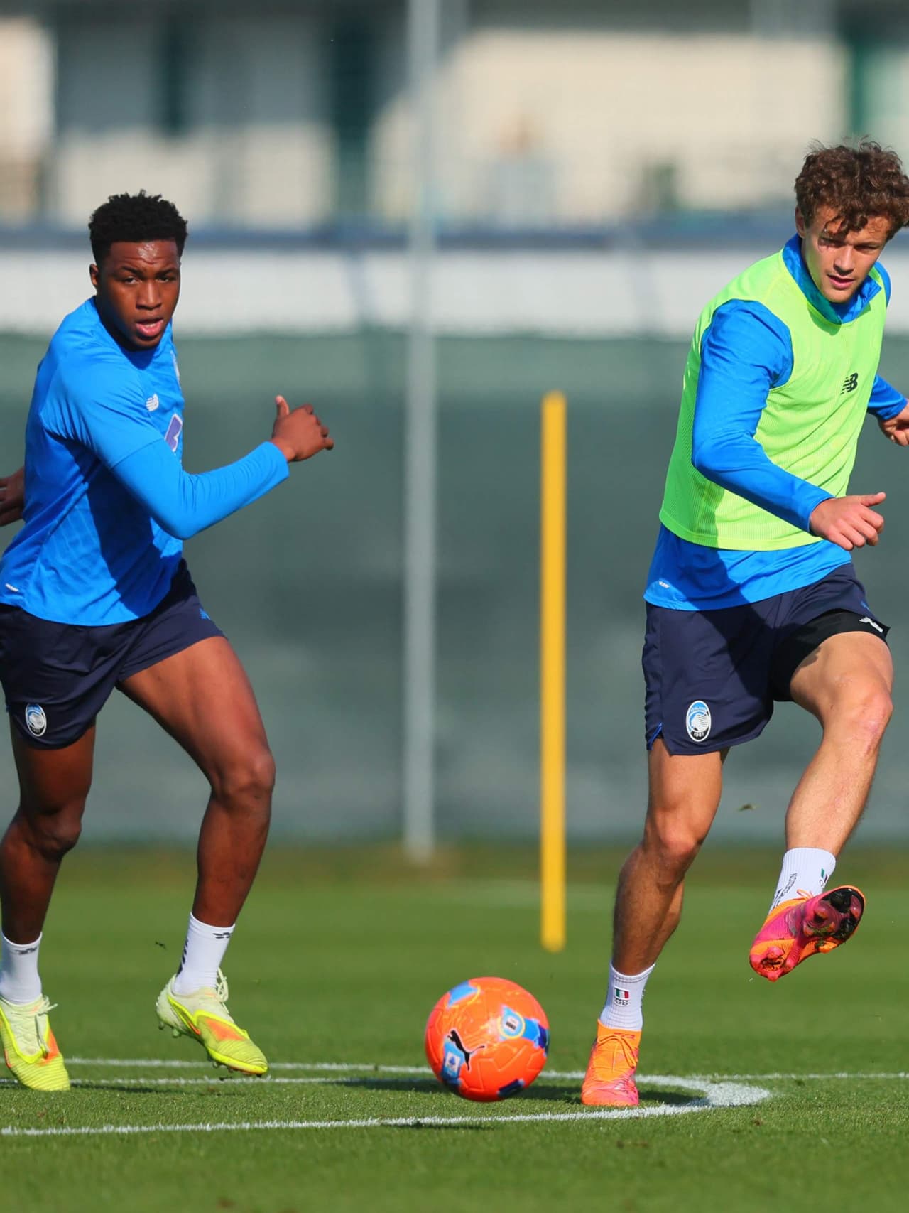 Seduta mattutina per iniziare a preparare il match contro l’Hellas Verona