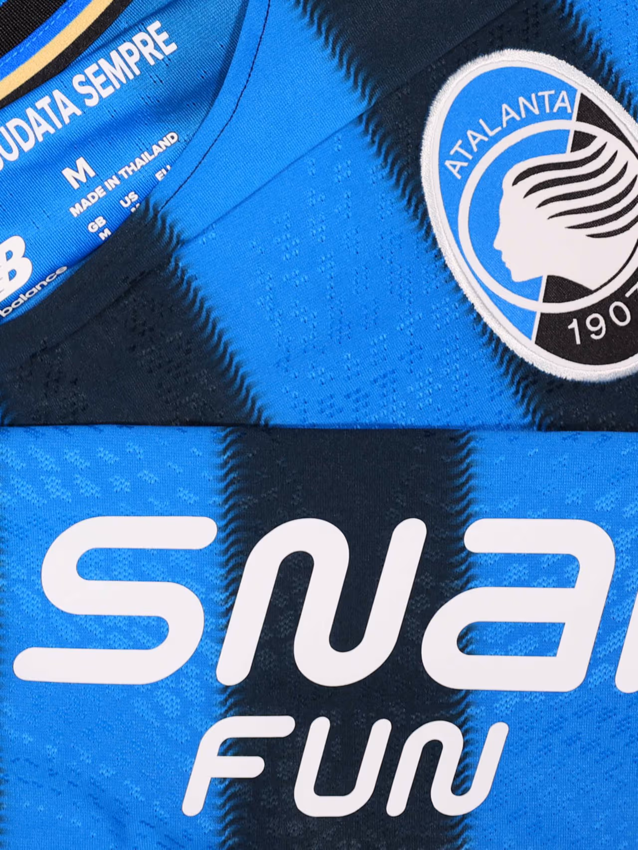 Snaifun è secondo sponsor di maglia Atalanta