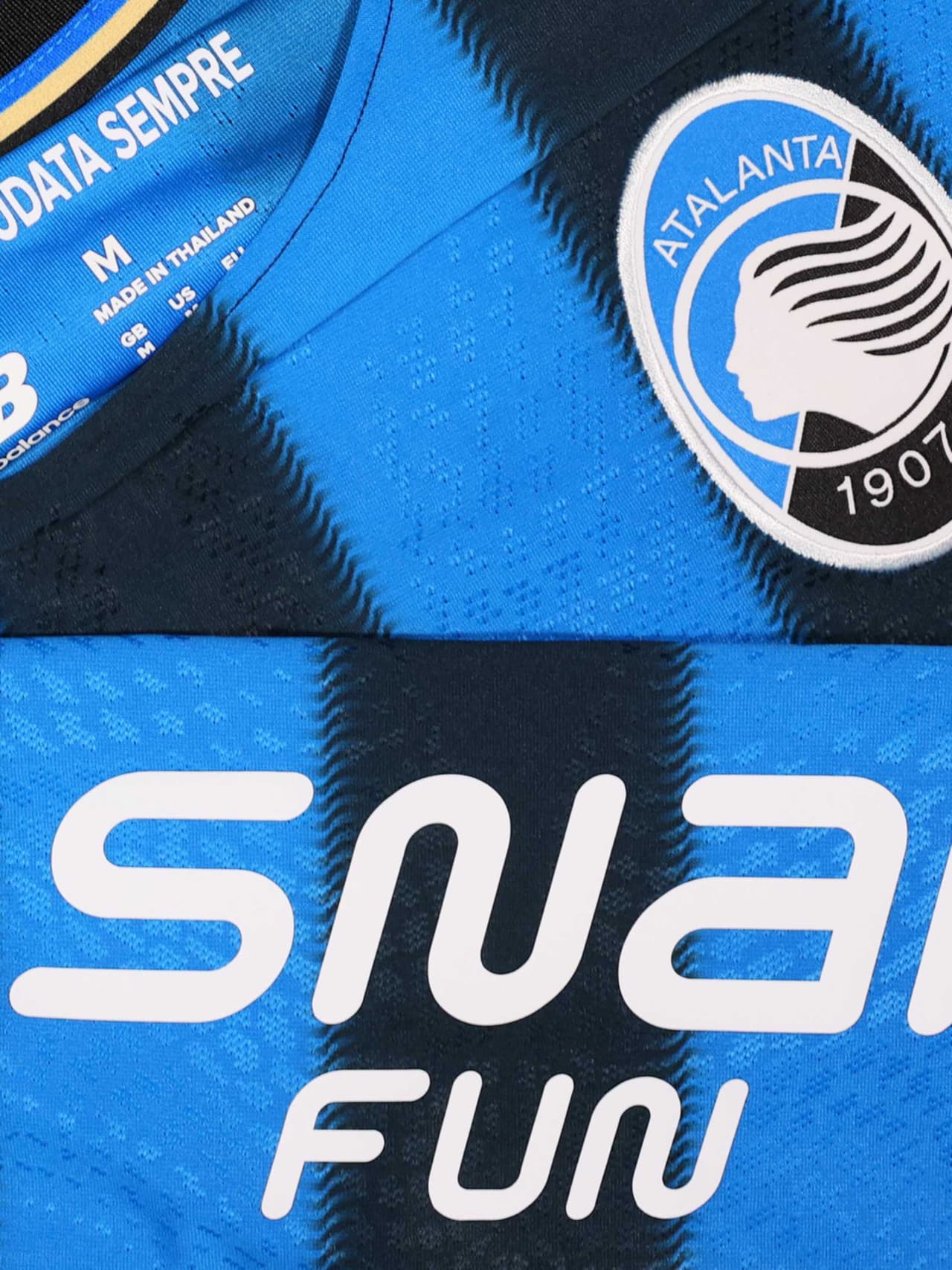 Snaifun è secondo sponsor di maglia Atalanta