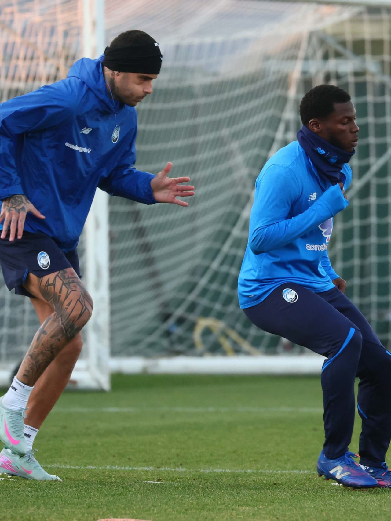 Allenamento mattutino al Centro Bortolotti