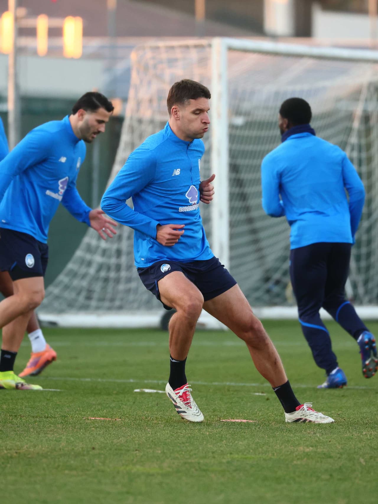 Allenamento pomeridiano al Centro Bortolotti