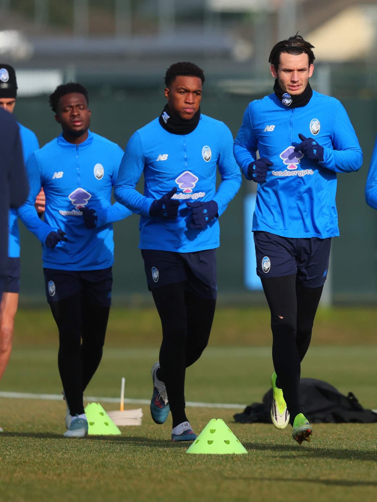 Allenamento in tarda mattinata al Centro Bortolotti