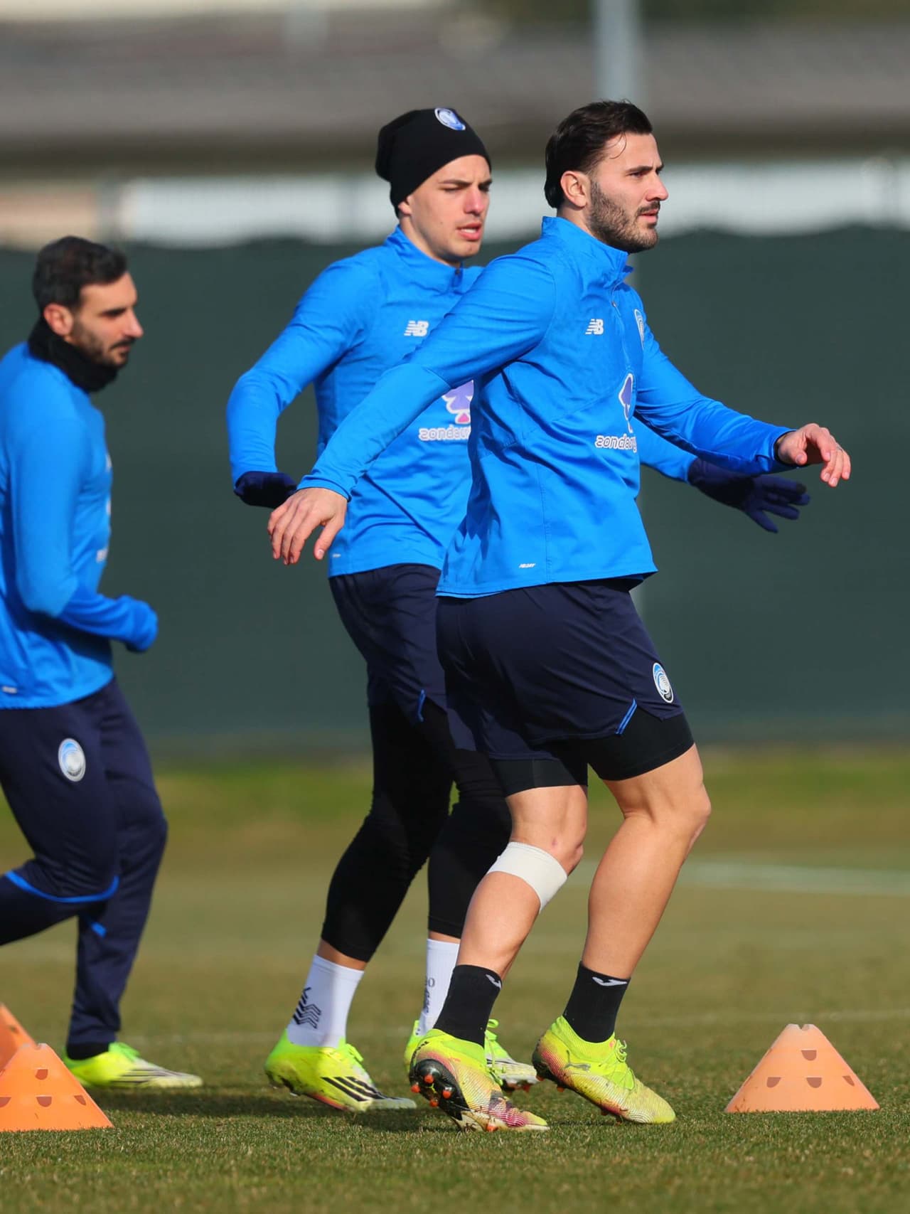 Allenamento pomeridiano al Centro Bortolotti