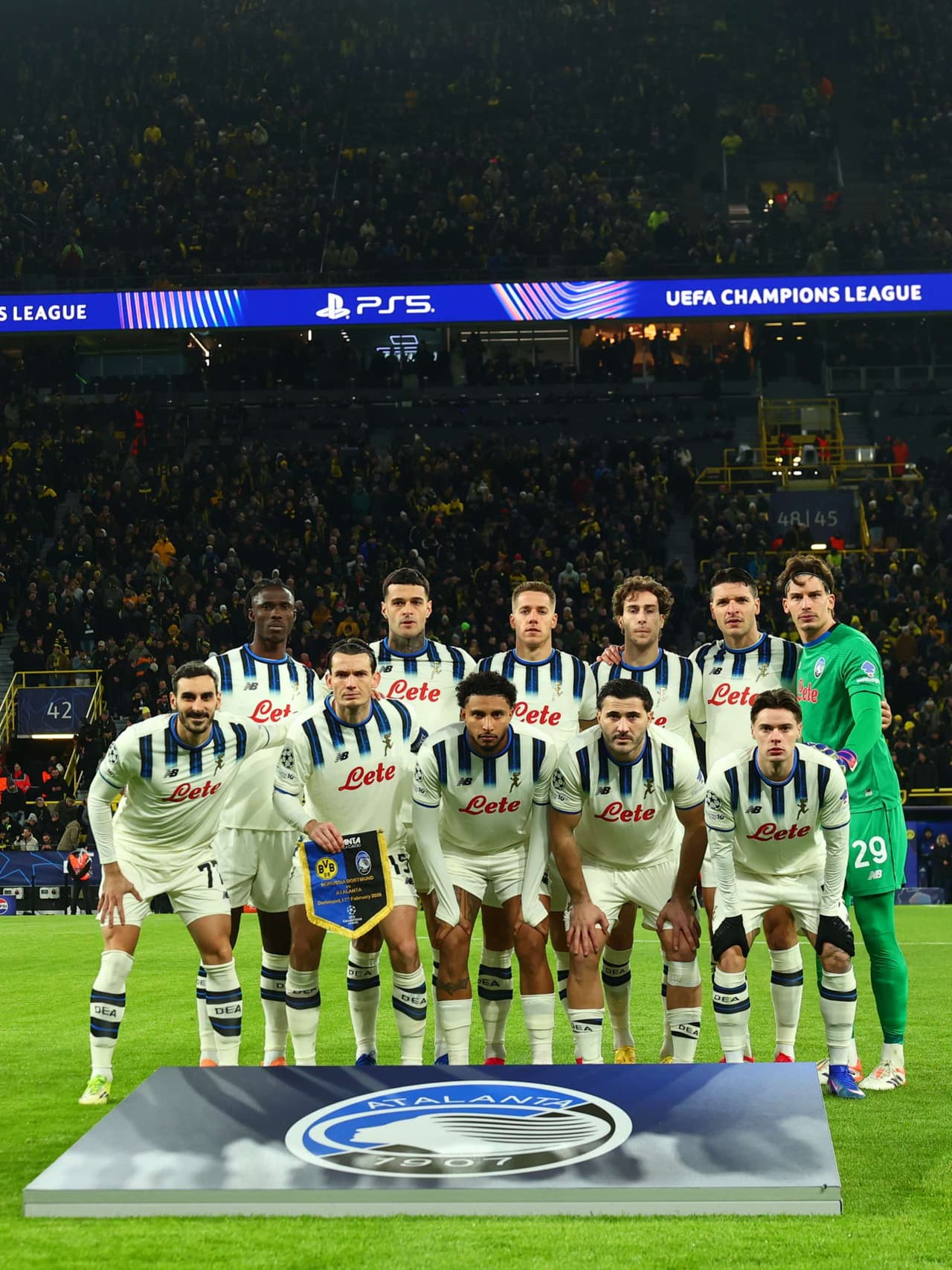 BVB-Atalanta 2-0, la cronaca testuale