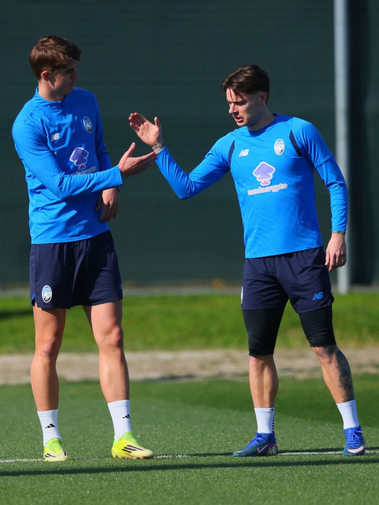 Allenamento pomeridiano al Centro Bortolotti