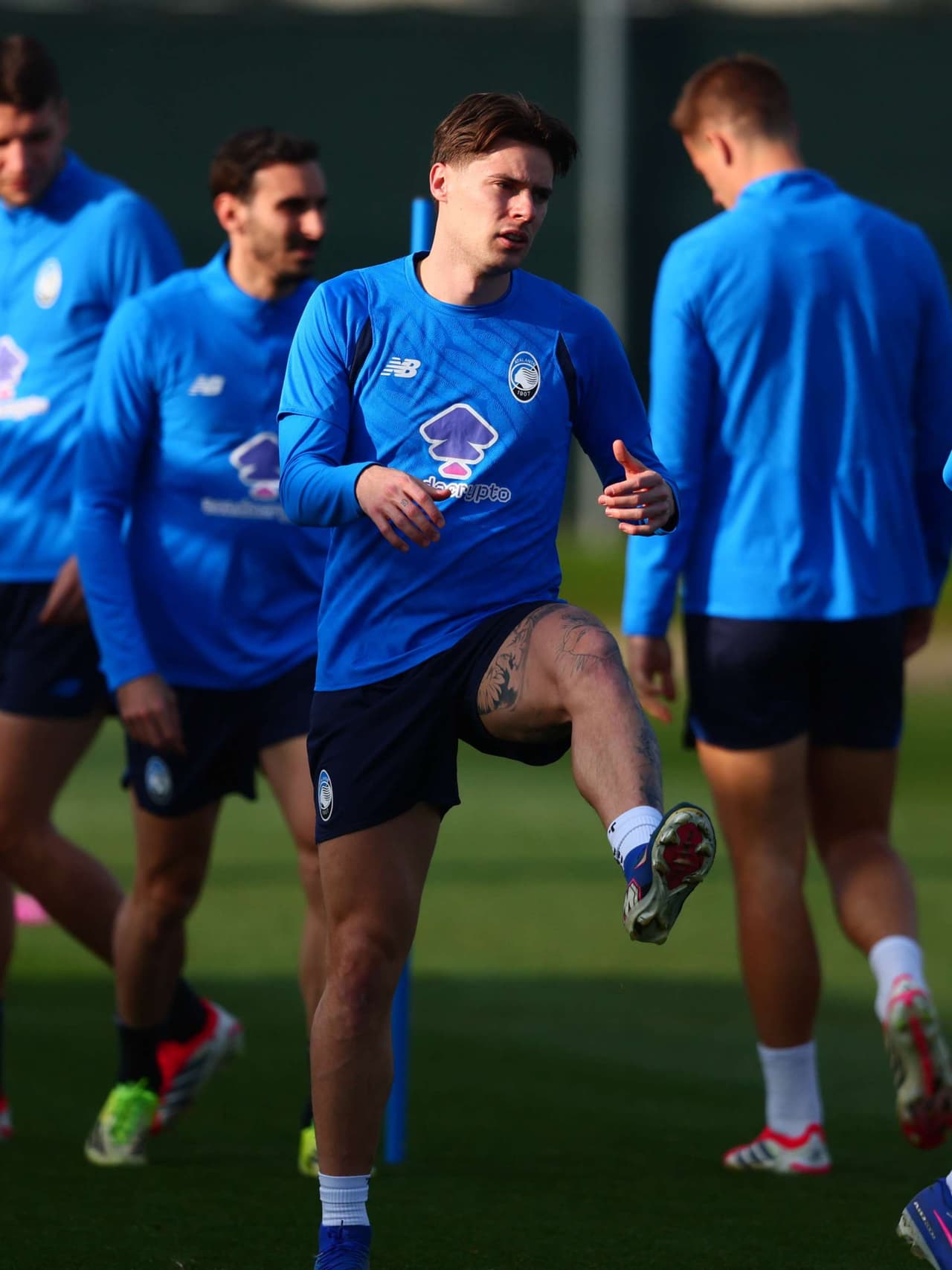 Allenamento mattutino al Centro Bortolotti