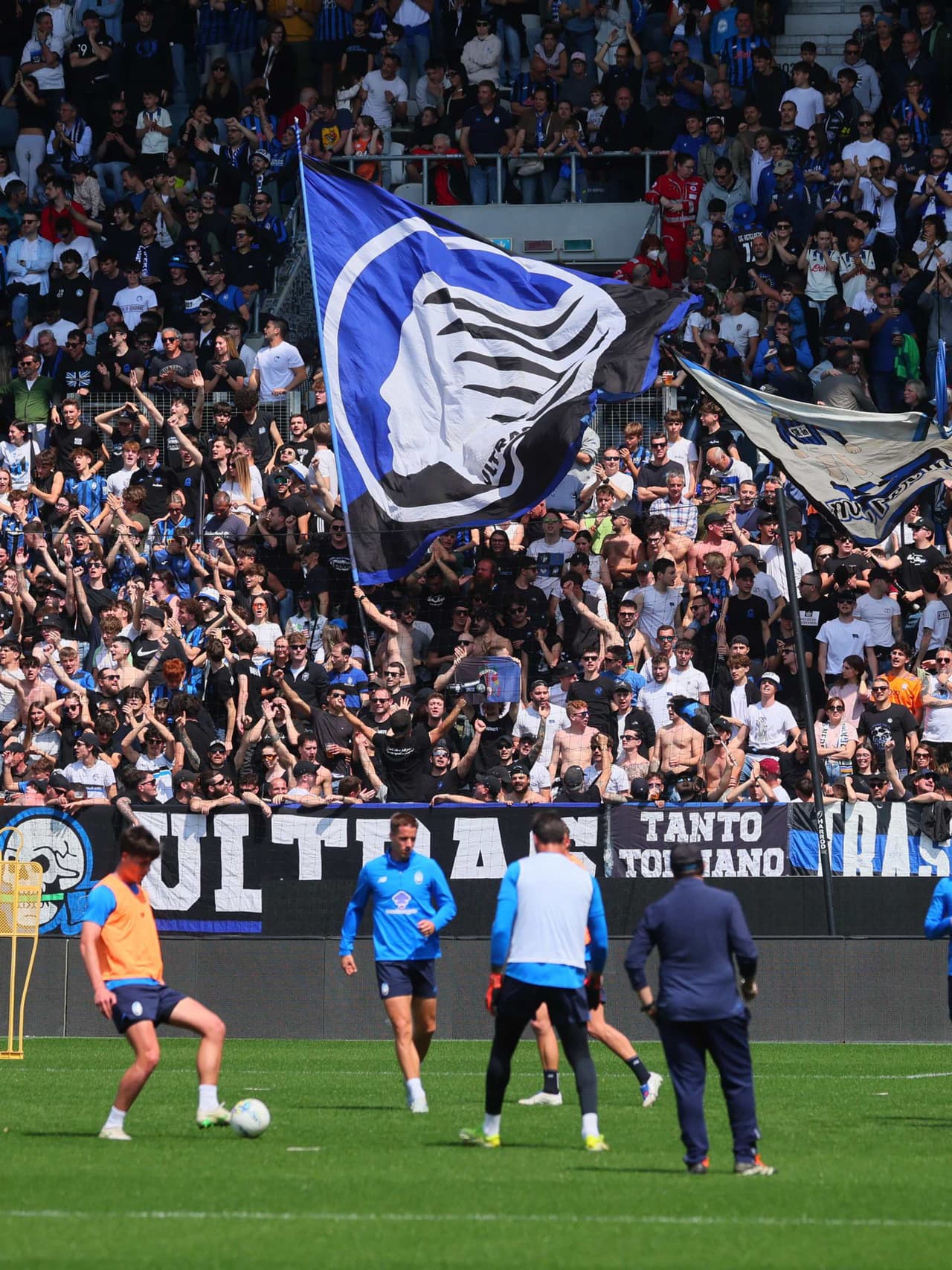 Allenamento alla New Balance Arena: il video