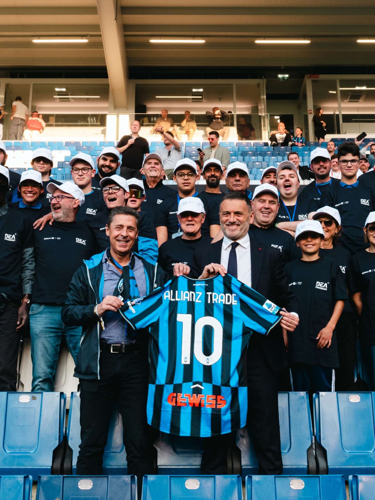 Allianz Trade e gli Atalanta For Special alla New Balance Arena