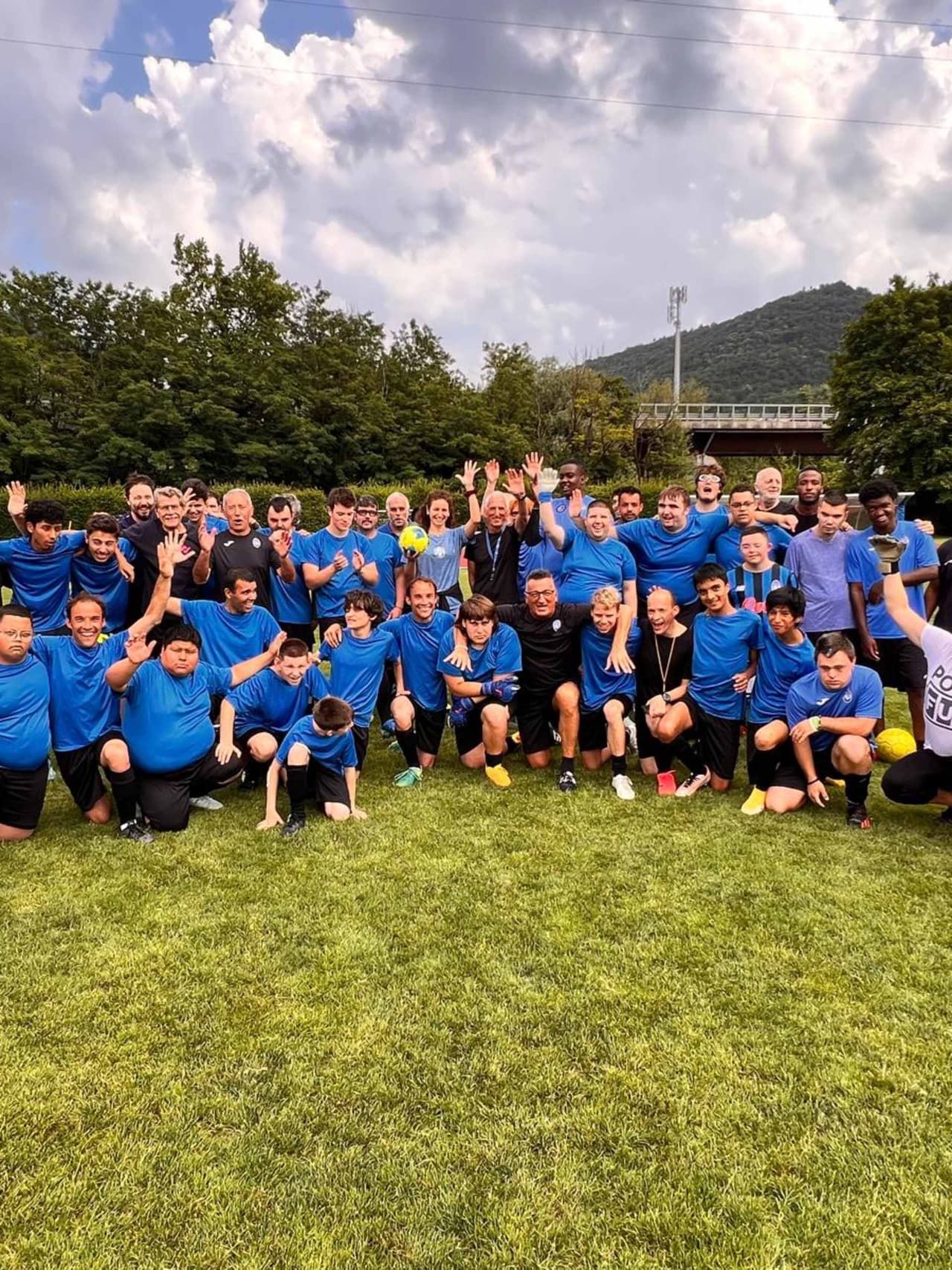 Ultimo allenamento stagionale per gli Atalanta For Special