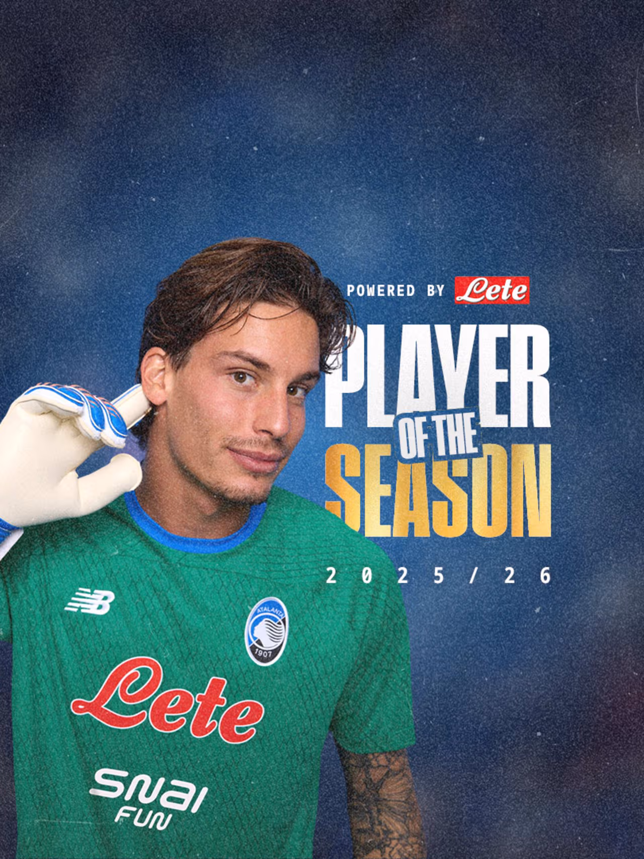 "The Last Save": Carnesecchi è il Player of the Season Lete 2025!