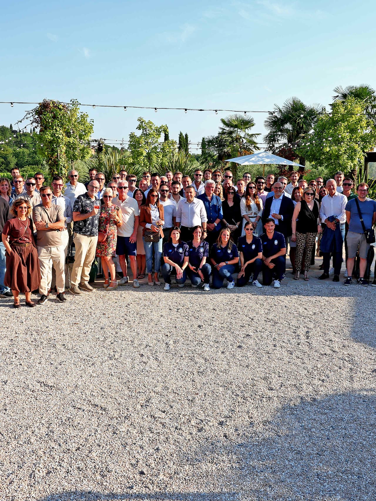 I partner nerazzurri alla Tenuta Serradesca