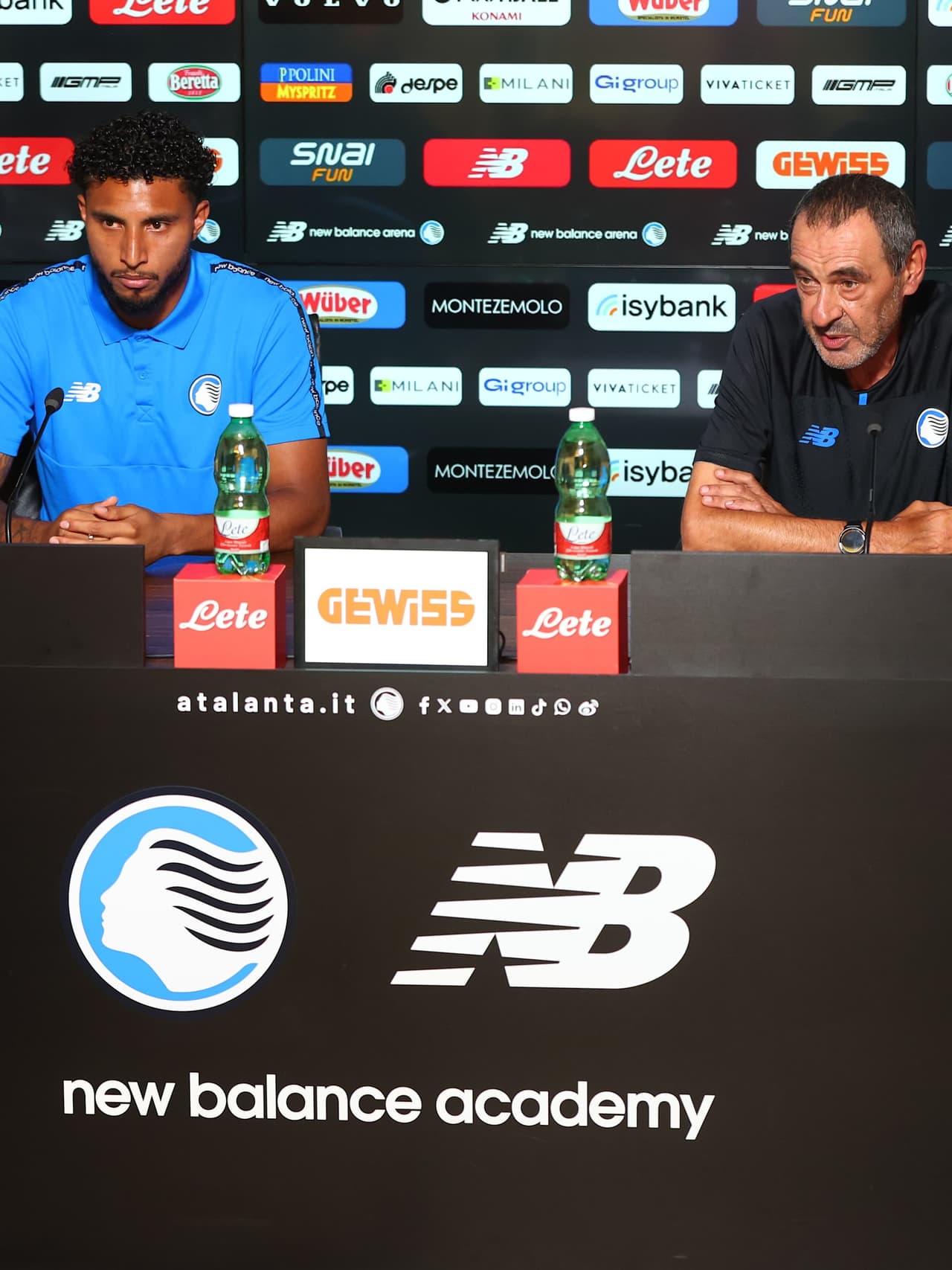 Verso Atalanta-Hapoel Tel-Aviv, la conferenza di mister Sarri ed Éderson
