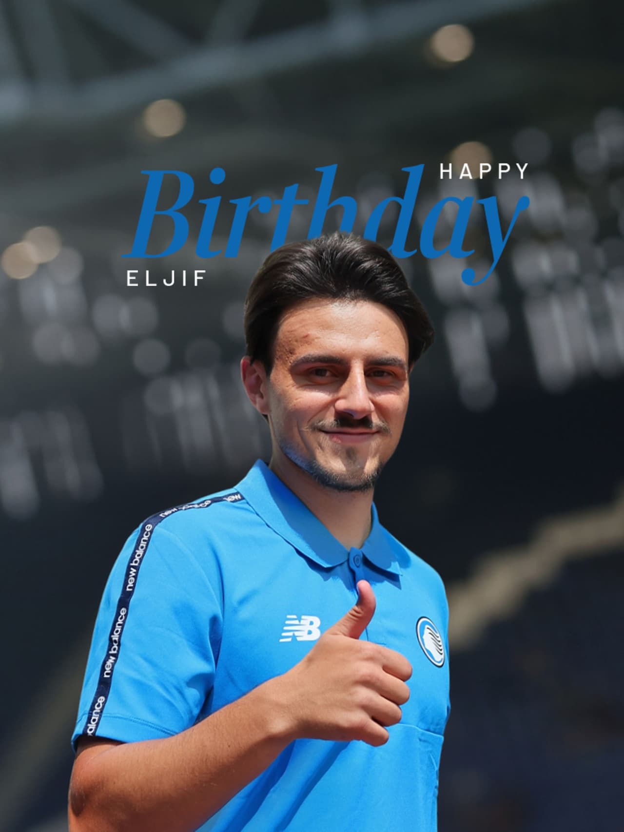Tanti auguri a Eljif Elmas!