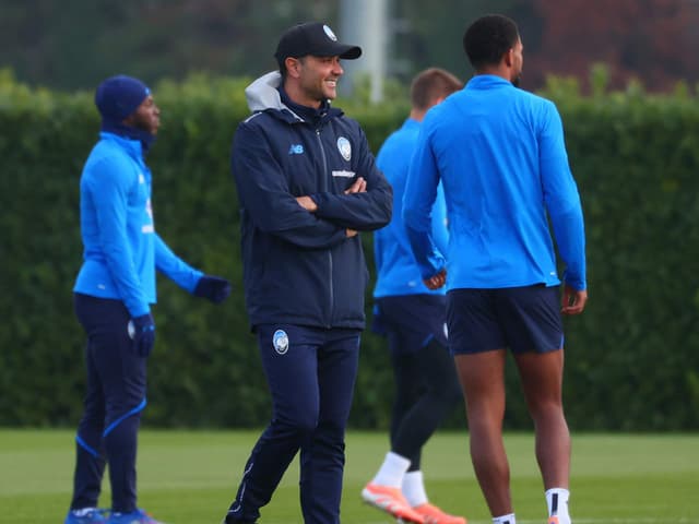 Allenamento mattutino in preparazione della prima giornata di ritorno