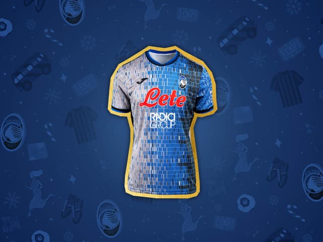 Atalanta-Empoli, ecco la maglia del Christmas Match 2024