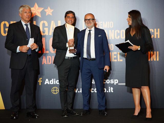 Gran Galà del Calcio ADICOSP: a Tony D'Amico il premio di miglior direttore sportivo