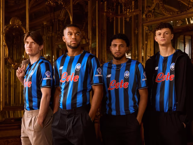Atalanta e New Balance presentano l'Home Kit 2025/26