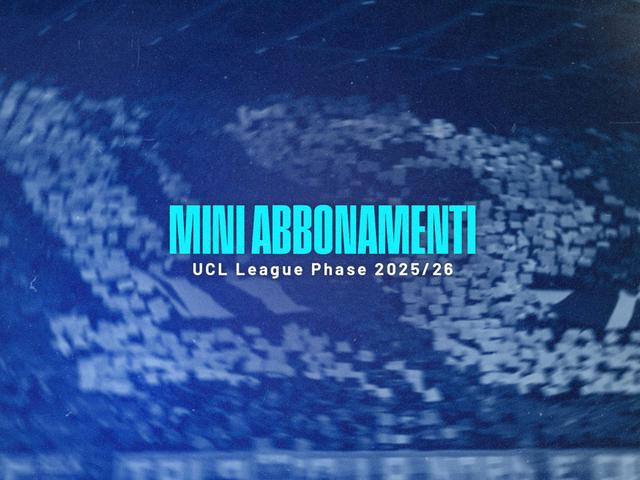 Mini abbonamenti UCL 2025/26: tutte le info sono online