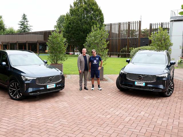 Atalanta e Volvo Car Italia da dieci anni insieme