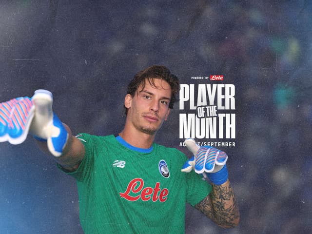L'uomo dai guanti d'oro: Carnesecchi è il POTM Lete di agosto-settembre!