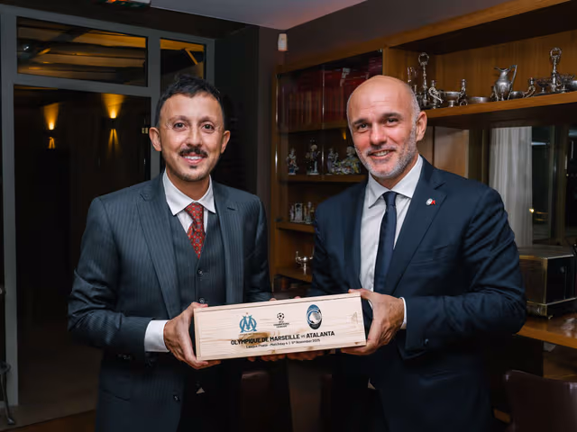 Olympique de Marseille-Atalanta, il momento fair-play 
