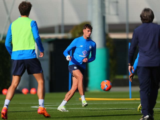 Allenamento al mattino per i nerazzurri a Zingonia