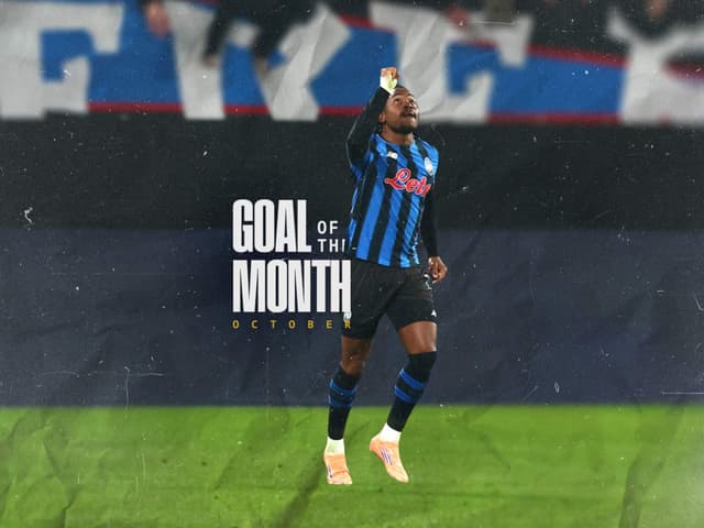 “Un tiro, un GOTM": Lookman trionfa a Ottobre!