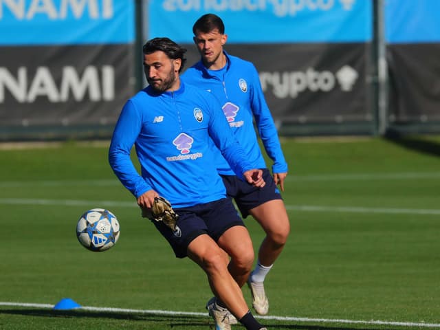 Seduta mattutina per iniziare a preparare il match a Francoforte