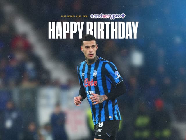 Tanti auguri a Gianluca Scamacca!