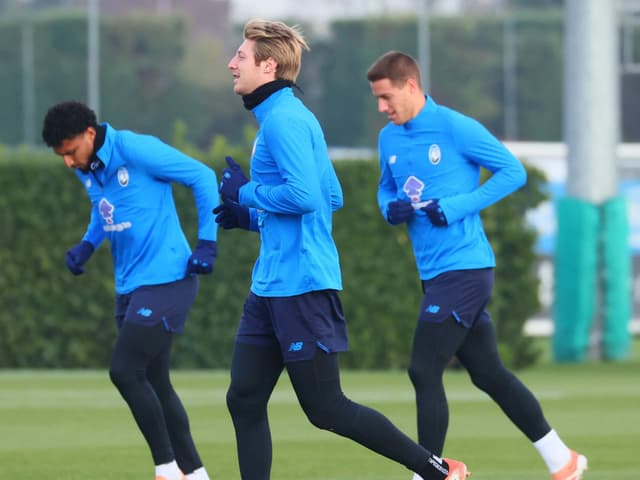 Allenamento pomeridiano al Centro Bortolotti