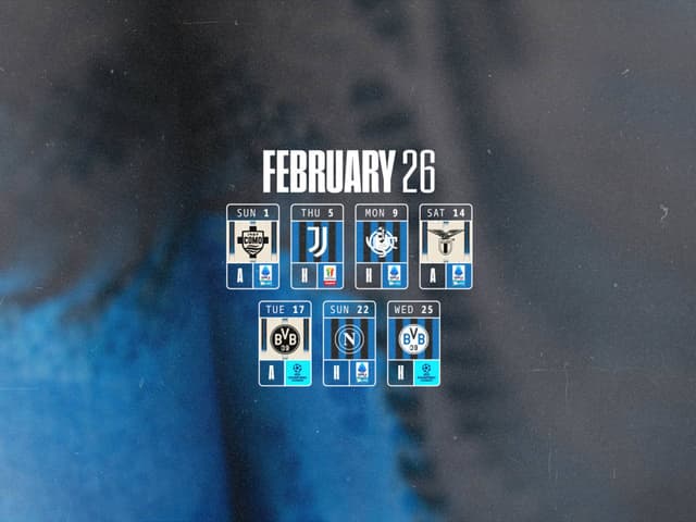 Gli impegni del mese, Febbraio