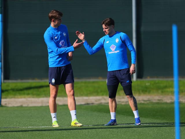 Allenamento pomeridiano al Centro Bortolotti