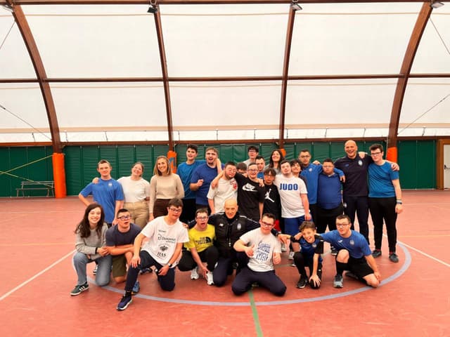 Atalanta For Special in campo con l'AIPD Trento