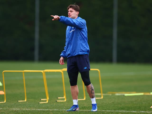 Allenamento pomeridiano al Centro Bortolotti