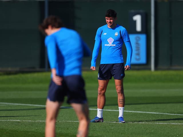 Allenamento pomeridiano al Centro Bortolotti