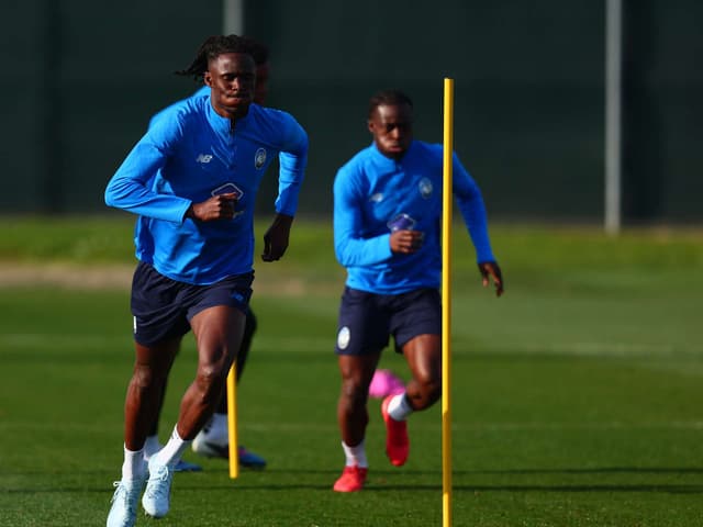 Allenamento in tarda mattinata al Centro Bortolotti