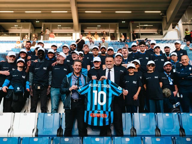 Allianz Trade e gli Atalanta For Special alla New Balance Arena