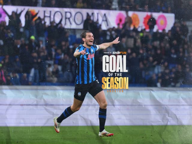 La firma del capitano: de Roon vince lo Snaifun Goal of The Season 2025/26!